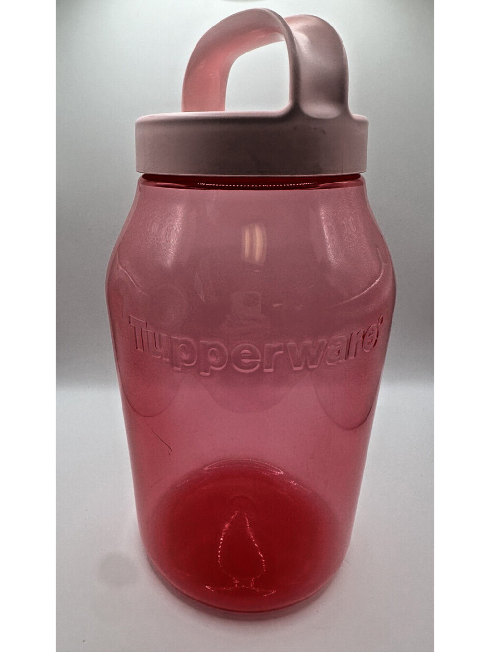 Tupperware Universal Jar Food Storage Twist Seal 3 qt / 3L Pink